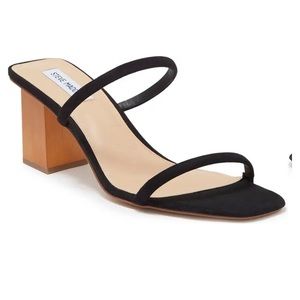 Steve Madden Block Heel Slide Sandals